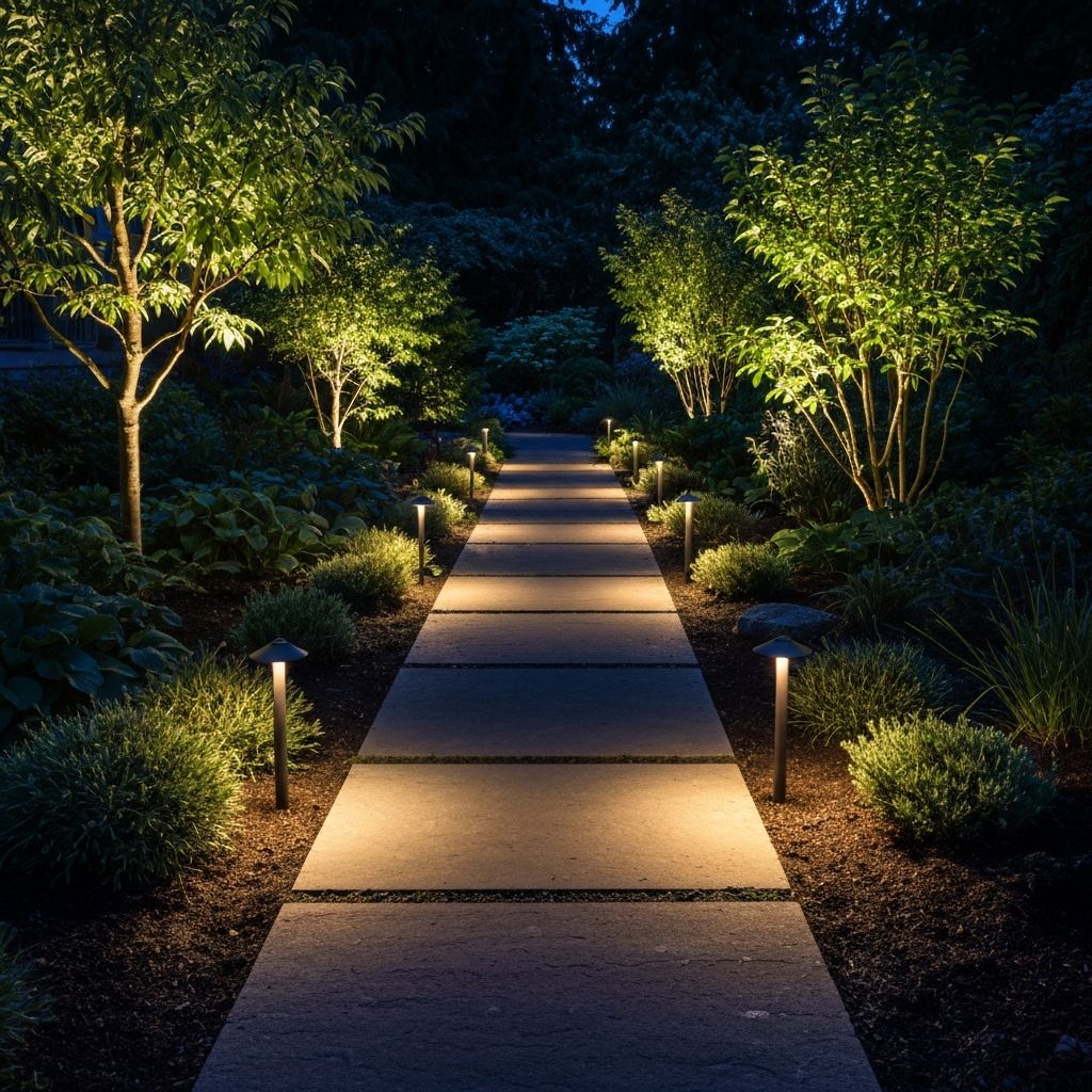 Elegant Pathway Illumination